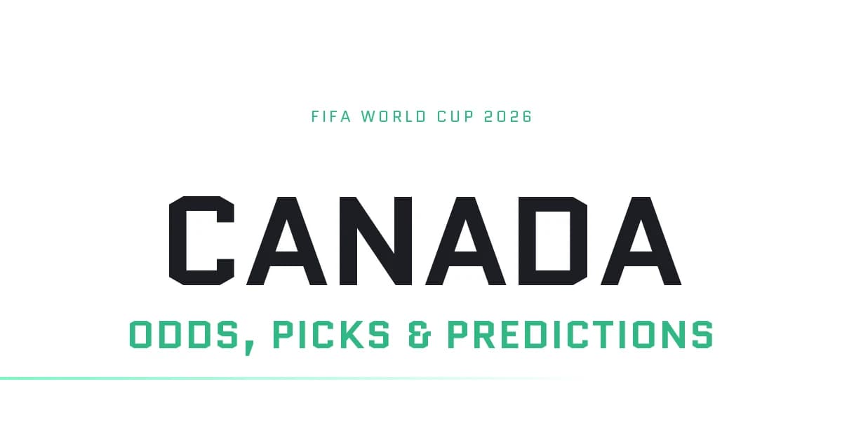 Canada's World Cup Odds Picks and predictions