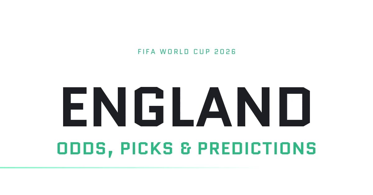 England's World Cup Odds Picks and predictions