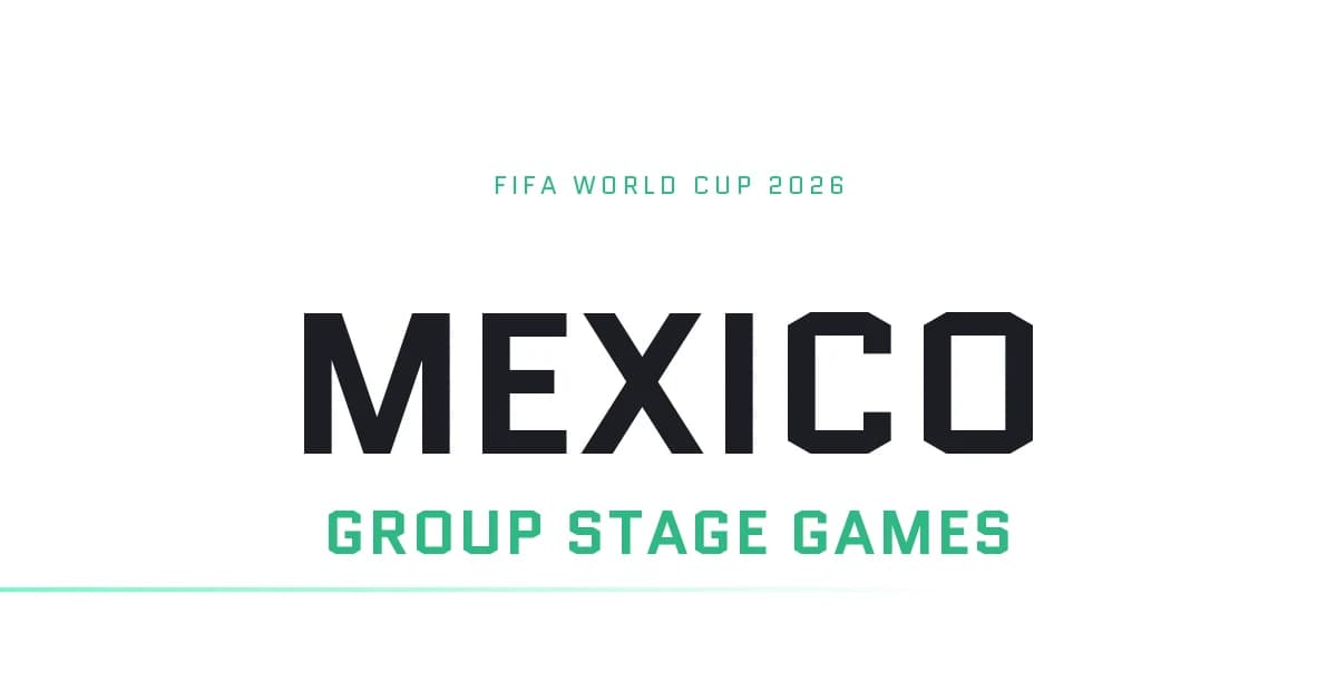 Mexico's Group Stage Games