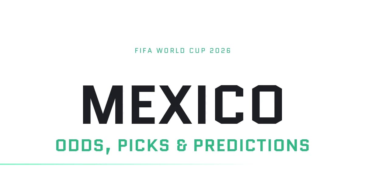 Mexico's World Cup Odds Picks and predictions