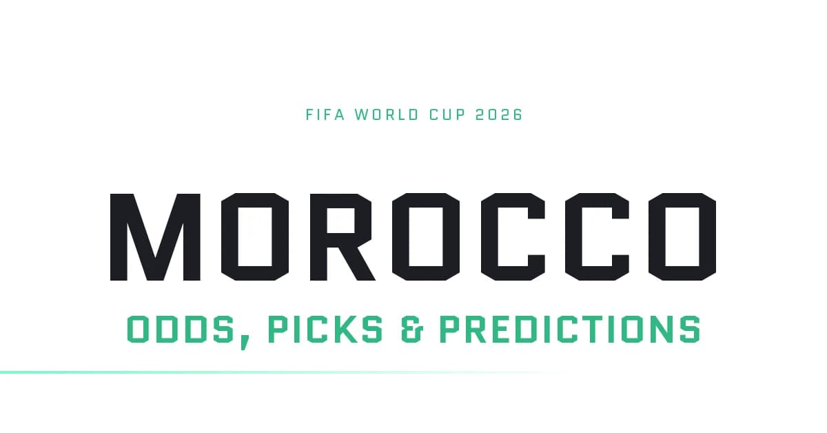 Morocco's World Cup Odds Picks and predictions