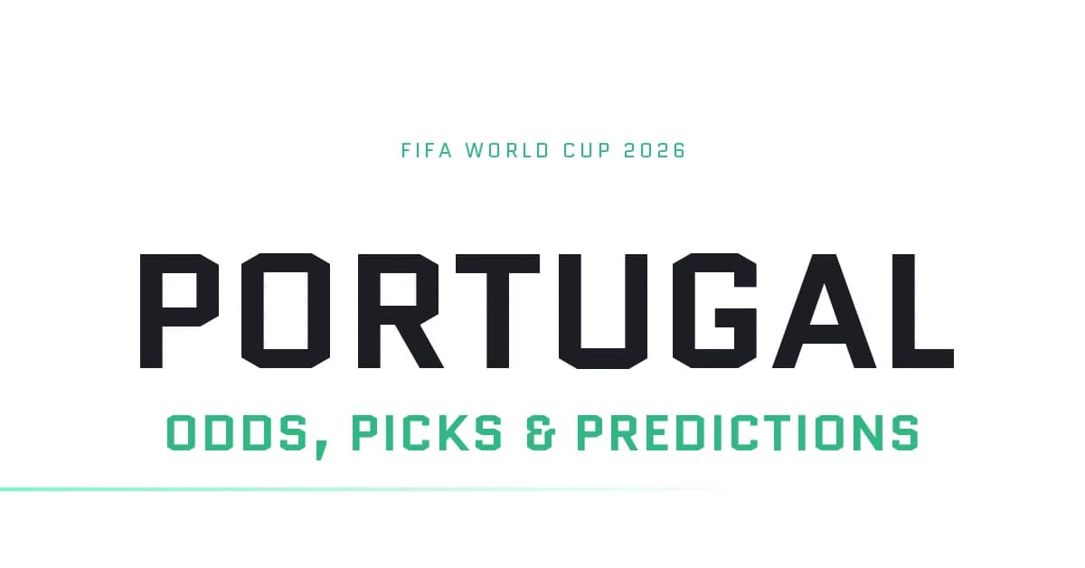 Portugal's World Cup Odds Picks and predictions