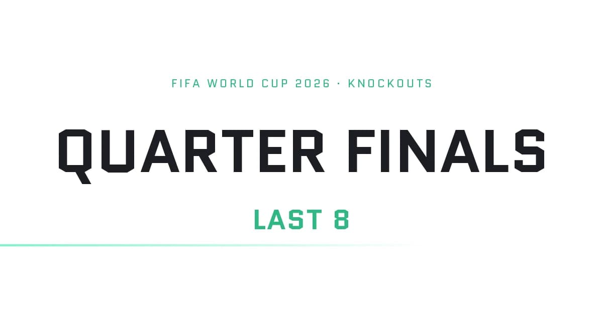World Cup Quarter Final Odds