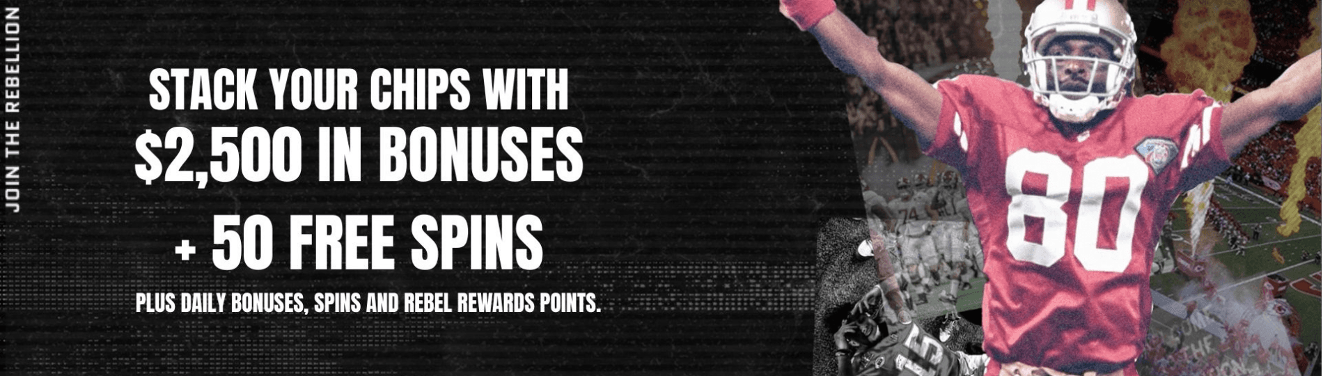 Lucky Rebel Homepage Banner